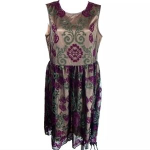 Sundance Lucky in Love Floral Embroidered Dress